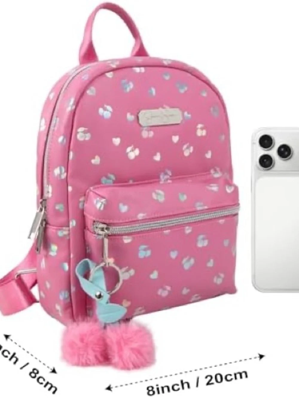 NWT pink faux  leather mini backpack by Jessica Simpson